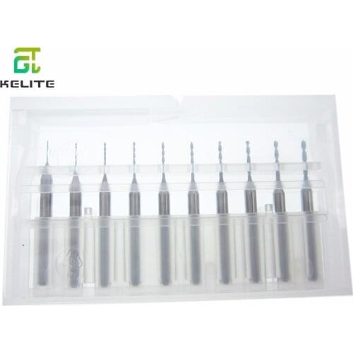 10pcs/Set 0.3-1.2mm PCB Print Circuit Board Carbide Micro-Drill