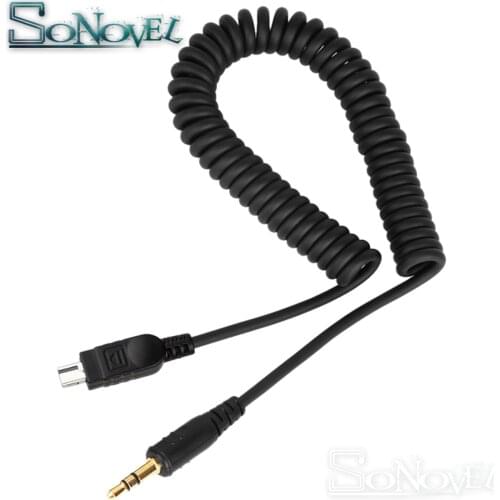 2.5mm-N3 /2.5mm-MC-DC2 Shutter Release Cord Cable for Nikon D7500 D7200 D5600 D5500 D3300 D750 D610 DF for Yongnuo RF-603 RW-221