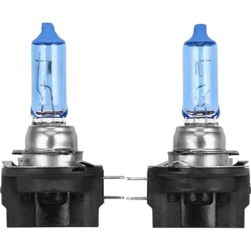 2x H11B 55W Car Halogen Light Headlight Bulb Lamp Bright White 6000K DC12V