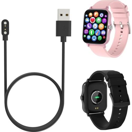 Smartwatch Dock Charger Adapter USB Charging Cable Power Charge Wire for Colmi P8 Plus/ P9 Wristwatch Smart Watch Accessories