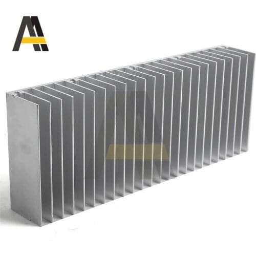 1pcs 60x150x25mm Aluminum Heat Sink Heatsink Radiator Heating Dissipation Cooling for Amplifer LED COB Light Power IC Transistor