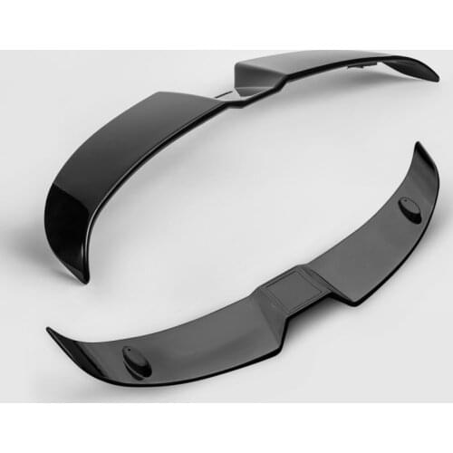 Car Exterior Air Deflector Empennage Sopiler Roof Decoration ABS Sticker For New Smart 453 fortwo 2019 Car Accessories