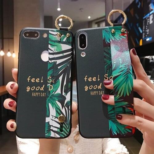 Wrist Strap TPU Phone Case For Huawei Mate 20 10 Pro 30 Lite For Huawei P20 P30 P40 Pro Lite Honor 30Pro Finger Ring Stand Cover