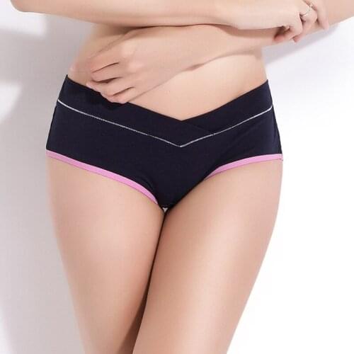 Cotton Maternity Underwear For Pregnant Women Plus Size Pregnancy Lingerie Clothes Low Waist Briefs Intimates Panties