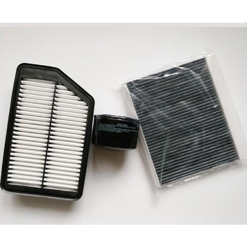 Set filters for JAC Refine S5 air + cabin air condition+ gasoline + Oil filter four filters quality