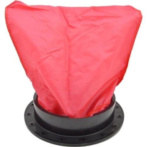 8" Black Deck Plate Kit Deck Hatch with Storage Bag for Fishing Kayak Boating Dropship