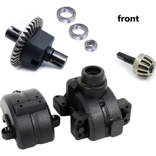 1set Front / Rear Gear Box Complete Set Drive & Diff Gear For HSP 1:10 RC Car Parts 02024 02051 02030 03015 94123 94106 94107 94