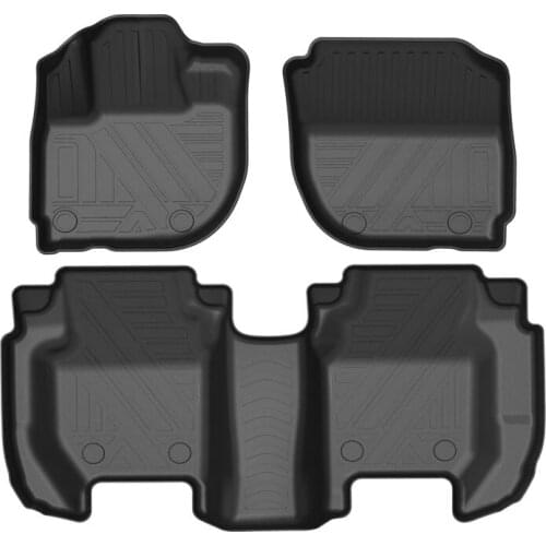 Fit For Honda FIT 14-20 Floor Mats Specialized TPE Black Heavy Waterproof Car Mats Carpet Auto Accessories Interior Details