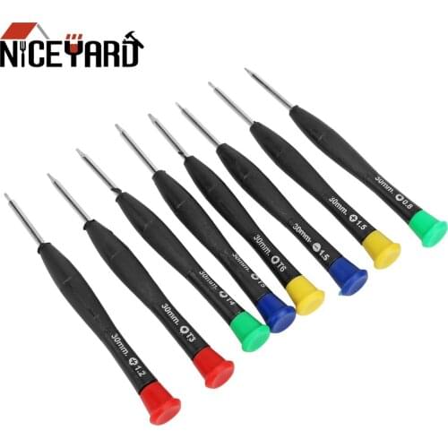 NICEYARD 8Pcs/Set Magnetic Screwdriver Set Phone Repair Tool Precision Screw Driver Maintenance Tools For Clock Watch Repair