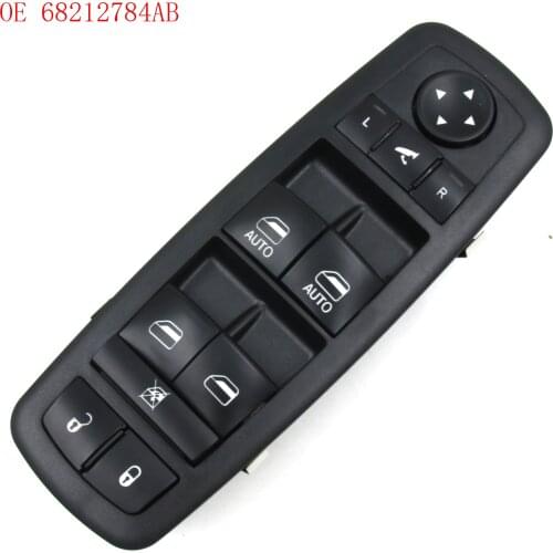 NEW Window Switch Replace for 2014-17 Ram 2500/3500 OE 68212784AB 68212784AA