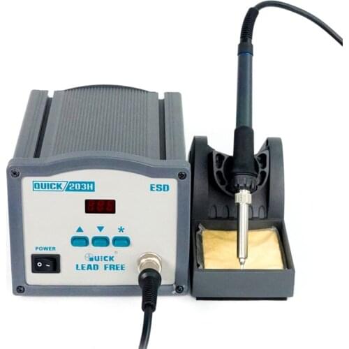 Quick 203H 90w Digital Intelligent High Frequency Eddy Hot Air Soldering Station