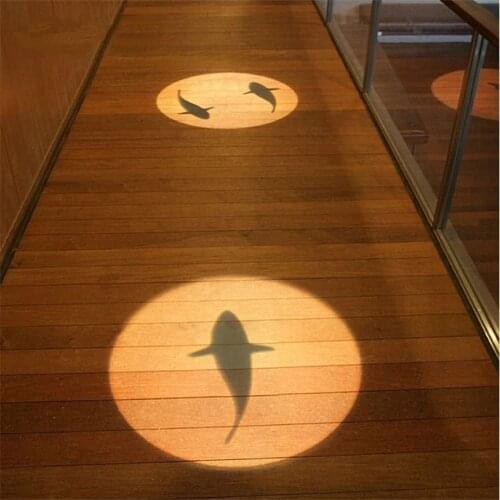 Nordic projection fish ceiling lights bedroom living room corridor stair LED aisle shopping decorated ceiling lamps