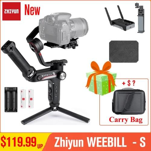 Zhiyun WEEBILL LAB WEEBILL S 3-Axis Gimbal Stabilizer for Mirrorless and DSLR Cameras for Sony A9 a6300 A7M3 A6000 Panasonic GH5