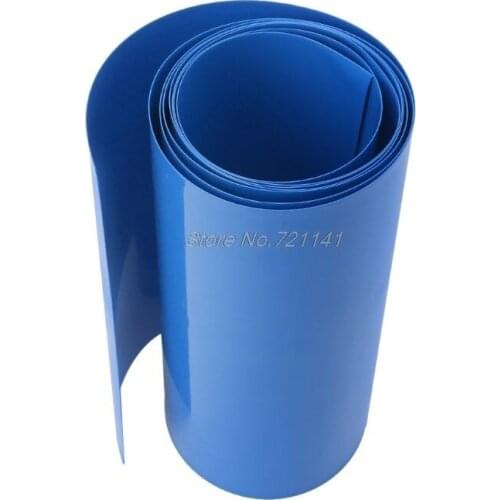 2M Lithium Li-ion Battery Heat House Shrink Tube Wrap Skin 14500 18650 26650 PVC Shrinkable Film Tape Sleeves 180MMM-280MM