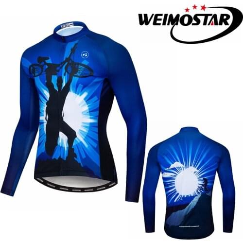Cycling Jersey Cycling Clothing Racing Sport Bike Jersey Tops Cycling Wear Long Sleeves Maillot ropa Ciclismo Bicycle Shirt