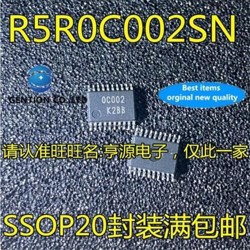 10Pcs R5R0C002 R5R0C002SN Silkscreen 0C002 TSSOP20 Micro control chip in stock 100% new and original