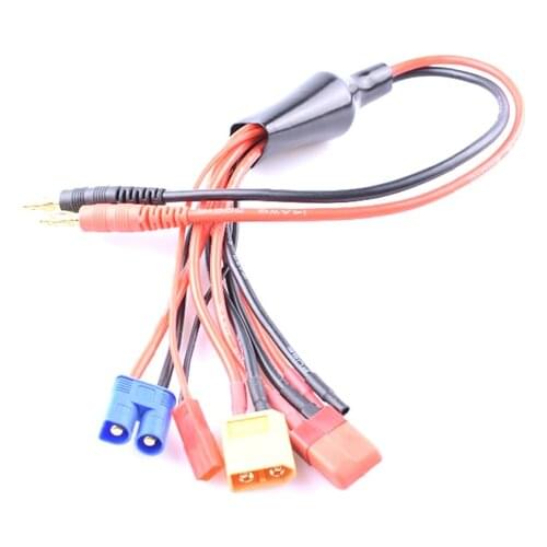 5 in 1 new RC Lipo Battery Multi Charger Plug Adapter Converter Charging Cable for rc car and plane accessories