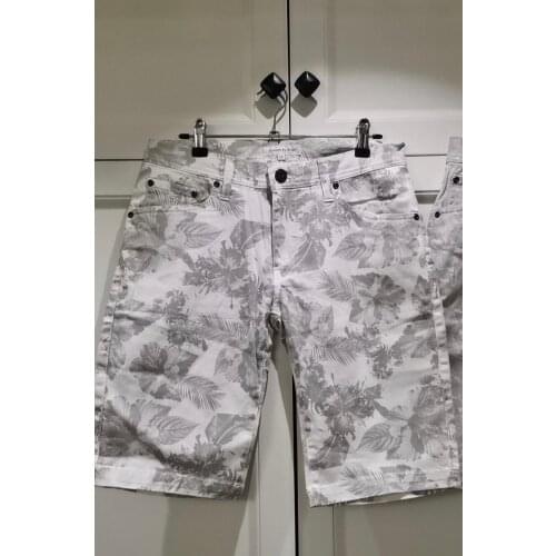 Summer new style mens short pants leisure printing slimming five pants thin tide short pants