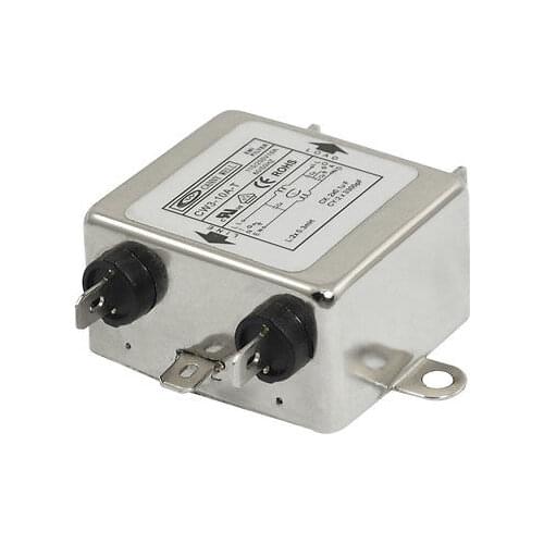 CW3-10A-T AC Power Single Phase Noise Line EMI Filter