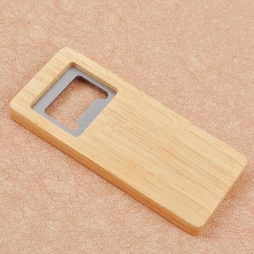 Wood Handle Handheld Bartender Bottle Opener Wine Beer Soda Glass Cap Bottle Opener Kitchen Bar tools F20173972