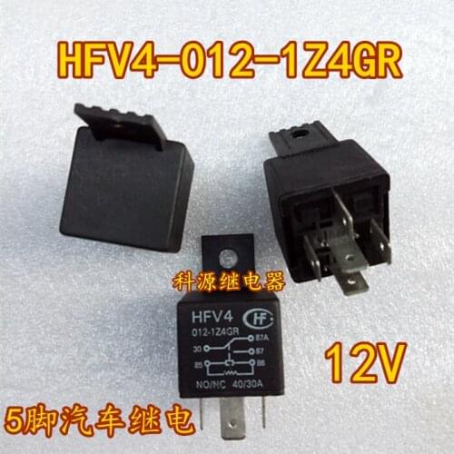 HFV4-012-1Z4GR Relay HFV4 012-1Z4GR 12V 5PIN