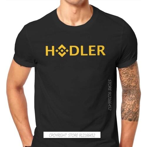 Hodler Unique TShirt Binance Coin Cryptocurrency Miners Top Quality Hip Hop Gift Idea T Shirt Hot Sale