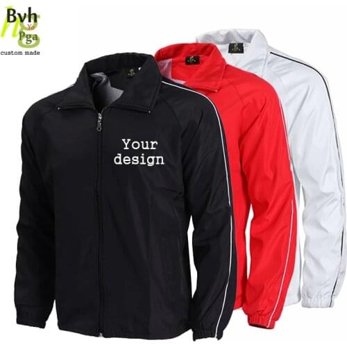 Custom logo sports outdoor riding thin jacket coat men and women casual printing logo pictures men windbreaker jacket