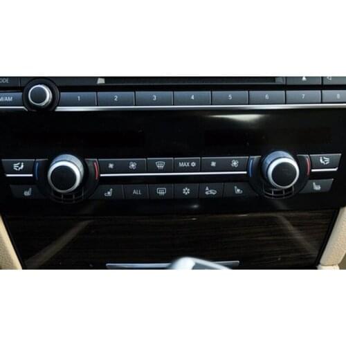 Key Repair Kit A/C Heater Button Switch Cover Fit for-BMW 61319313923 D7WD
