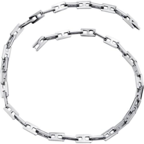 BUY ONE GET ONE FREE 2014 aliexpress hot sale long 316L stainless steel necklace for men