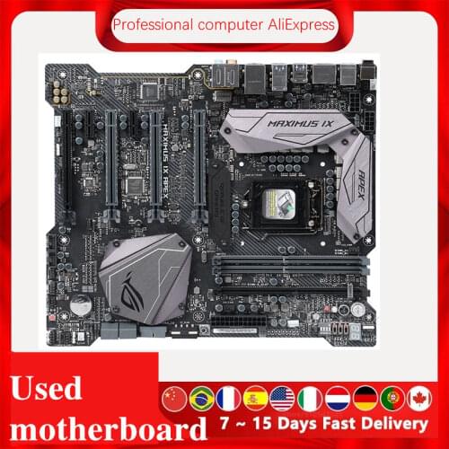 For Asus ROG MAXIMUS IX APEX Original Used Desktop Intel Z270 Z270M DDR4 Motherboard LGA 1151 i7/i5/i3 USB3.0 SATA3