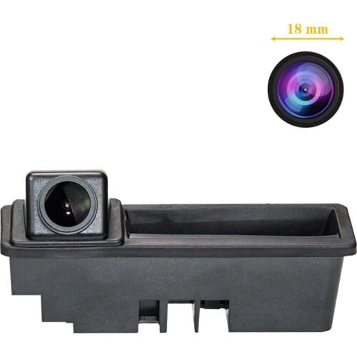 Misayaee HD 1280 * 720P Car Rear View Camera Free Filter for Audi A4 B7 2005-2008 AUDI A3 2009-2015 A6 4F Q7 4L0 Waterproof