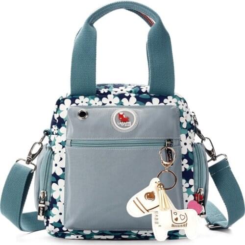 LAGAFFE Fashion Multifunctional Backpack Mini Nappy Bag Mother Bag One Shoulder Cross-body Bag of Mother