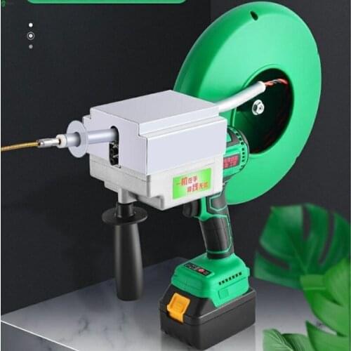 Wire guide electric threading machine automatic wire drawing tool electrician concealed tube stringing artifact brushless high-t