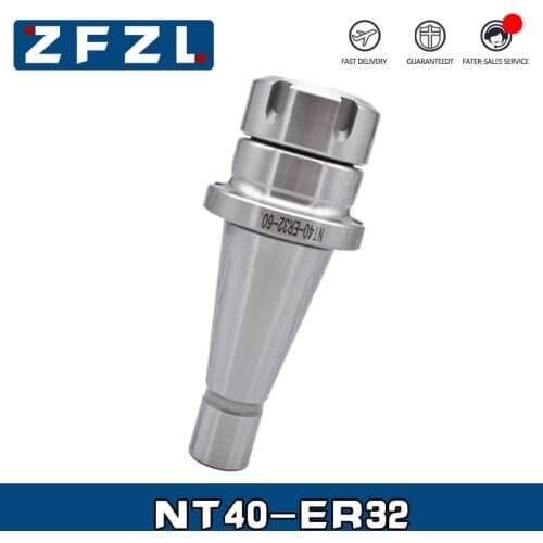 NT ER Tool Holder NT40 NT30 ER32 ER25 ER20 ER16 Collet Chuck CNC Machining Center