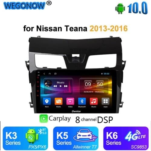 Ownice 360 Panorama Android 10 Car Radio DVD Player carplay Stereo GPS Navi dsp 4G LET SPDIF for Nissan Teana 3 2013 - 2016