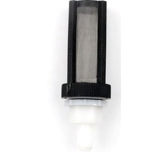 Plastic Straight Head Black Filter Water Pump Strainer for 8mm Tube Garden Tool