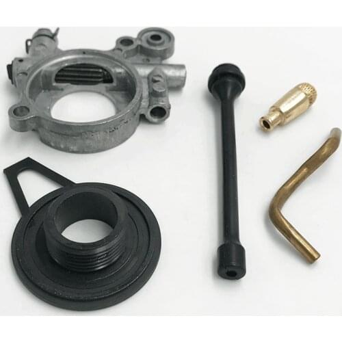 Oil Pump Hose Worm Gear Pipe Repair Kit For HUSQVARNA 372XP 372 371 365 362 Chainsaw Replacement Parts 503426701 501544102