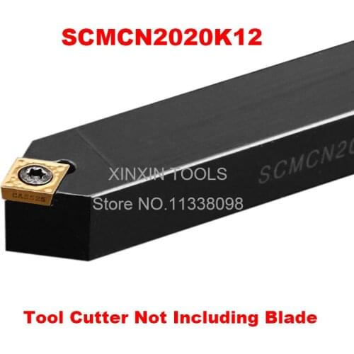 SCMCN2020K12 Toolholder 20*20*125MM CNC turning tool holder, 50 degrees External turning tools, Lathe cutting tools