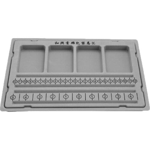 Gray Bracelet Necklace Beading Organizer Tray Flocked Bead Board DIY Jewelry Making Design DIY Craft Tool Accessories