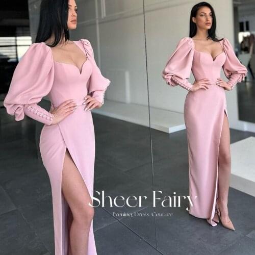 SHEER FAIRY Women's Puffy Dresses