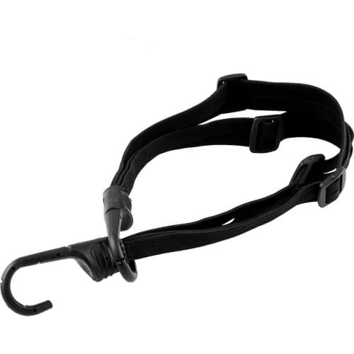 Helmet Fixed Elastic Rope 59cm Motorcycle Luggage Strap Motorcycle Buckle Rope High-Strength Retractable Protective Accessories