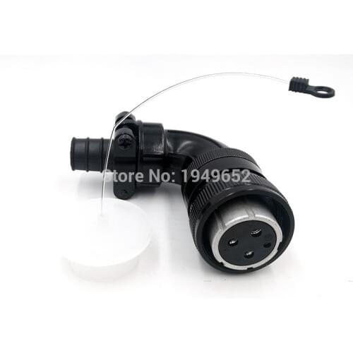 YD28 servo motor connector waterproof circular connector Aviation angle plug 4 15 Pin