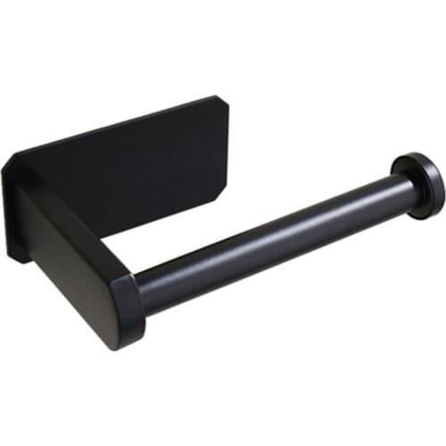 2 Pcs Kitchen Roll Paper Self Adhesive Wall Mount Toilet Paper Holder Bathroom Tissue Towel Rack Holders, Short & Long