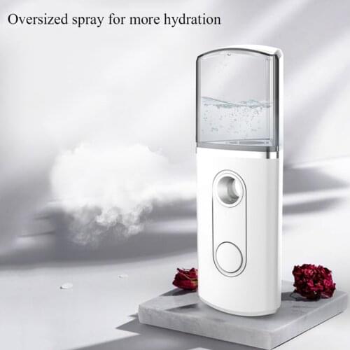 20ml Nano Portable Facial Sprayer Mister Hydrator Nano Ultrasonic Atomization Humidifier for Body Face Mister Device Beauty Tool