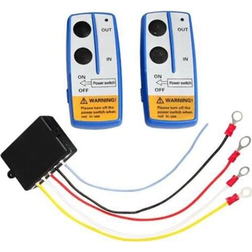 Wireless Winch Remote Control Switch Lift Gate Hydraulic Pump Dump Bed 12V Recovery Tow Truck