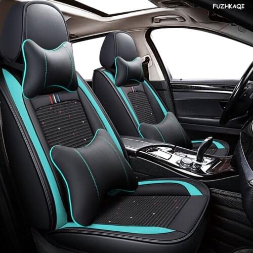 FUZHKAQI car seat cover For Volkswagen polo 9n polo sedan 6r touareg passat b3 Golf 7 caddy Tiguan auto accessories seats