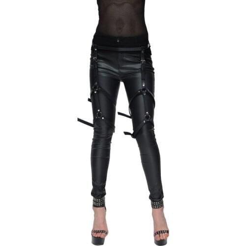 Punk Rock 100% Handcrafted Elastic Round Leg Garter Belt Thigh Harness Body Caged Garters Straps