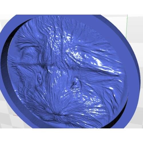 Format 3d model relief beaver_2 for cnc in STL file