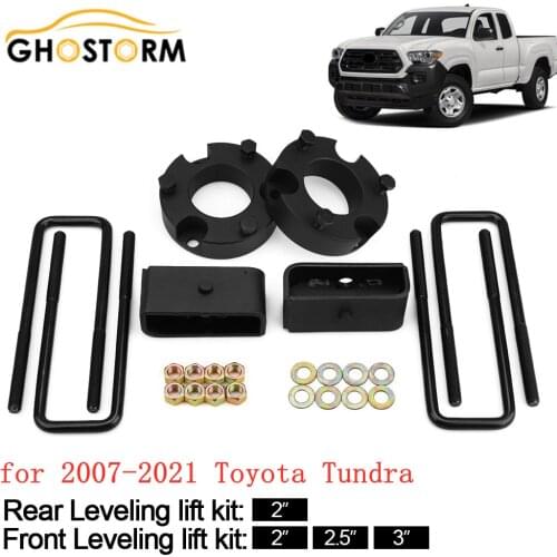 2"/2.5"/3" Front and 2" Rear Leveling lift kit for 2007-2021 Toyota Tundra Front + Rear Full Lift Kit