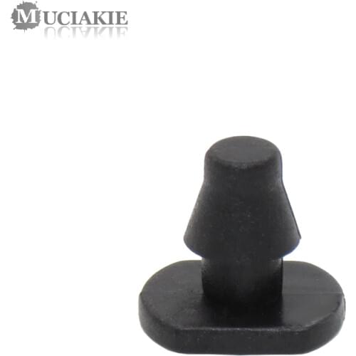 MUCIAKIE 50PCS Plastic 4/7mm Hose End Plugs 1/4 Inch Hose Water Stop Connectors Garden Drip Irrigation System Gardening Tool